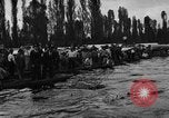Standbild dekoriert Kanus Xochimilco Mexiko, 1931, aus Sekunde 60 historischem Filmmaterial Videoclip 65675048709