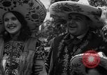 Standbild dekoriert Kanus Xochimilco Mexiko, 1931, aus Sekunde 61 historischem Filmmaterial Videoclip 65675048709