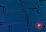 Immagine di Mappa di Stati Uniti United States USA, 1975, secondo 1 filmato di repertorio 65675048712