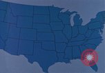 Immagine di Mappa di Stati Uniti United States USA, 1975, secondo 3 filmato di repertorio 65675048712