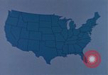 Immagine di Mappa di Stati Uniti United States USA, 1975, secondo 4 filmato di repertorio 65675048712