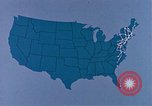 Immagine di Mappa di Stati Uniti United States USA, 1975, secondo 6 filmato di repertorio 65675048712