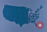 Immagine di Mappa di Stati Uniti United States USA, 1975, secondo 7 filmato di repertorio 65675048712