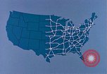 Immagine di Mappa di Stati Uniti United States USA, 1975, secondo 8 filmato di repertorio 65675048712