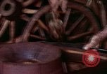 Image of wooden wheels United States USA, 1975, second 44 stock footage video 65675048714