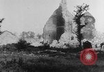 Image of destroyed buildings Belgium, 1918, second 42 stock footage video 65675048731