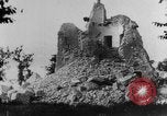 Image of destroyed buildings Belgium, 1918, second 50 stock footage video 65675048731