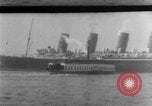 Image of RMS Lusitania New York United States USA, 1915, second 8 stock footage video 65675048733