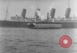 Image of RMS Lusitania New York United States USA, 1915, second 13 stock footage video 65675048733