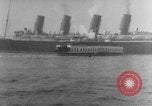Image of RMS Lusitania New York United States USA, 1915, second 15 stock footage video 65675048733