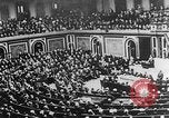 Standbild Deutschland erklärt den Krieg gegen Deutschland Washington DC USA, 1917, aus Sekunde 29 historischem Filmmaterial Videoclip 65675048735