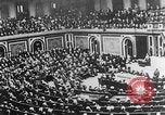 Standbild Deutschland erklärt den Krieg gegen Deutschland Washington DC USA, 1917, aus Sekunde 33 historischem Filmmaterial Videoclip 65675048735