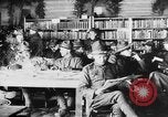 Image of American Army soldiers in YMCA club during World War I European Theater, 1917, second 5 stock footage video 65675048746