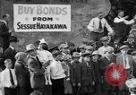 Standbild Hollywood Stars Hilfe verkaufen Liberty Bonds Los Angeles California USA, 1918, aus Sekunde 5 historischem Filmmaterial Videoclip 65675048754