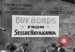 Standbild Hollywood Stars Hilfe verkaufen Liberty Bonds Los Angeles California USA, 1918, aus Sekunde 9 historischem Filmmaterial Videoclip 65675048754