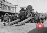 Image of Military equipment being unloaded from "Liberty Loan Train." Richmond Virginia USA, 1918, second 7 stock footage video 65675048756