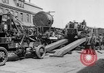 Image of Military equipment being unloaded from "Liberty Loan Train." Richmond Virginia USA, 1918, second 15 stock footage video 65675048756