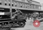 Image of Military equipment being unloaded from "Liberty Loan Train." Richmond Virginia USA, 1918, second 27 stock footage video 65675048756