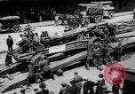 Image of Military equipment being unloaded from "Liberty Loan Train." Richmond Virginia USA, 1918, second 33 stock footage video 65675048756