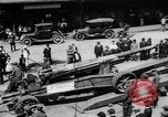 Image of Military equipment being unloaded from "Liberty Loan Train." Richmond Virginia USA, 1918, second 37 stock footage video 65675048756