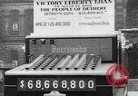 Image of huge facsimile Burroughs adding machine Detroit Michigan USA, 1919, second 17 stock footage video 65675048764
