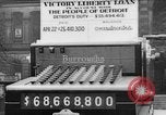 Image of huge facsimile Burroughs adding machine Detroit Michigan USA, 1919, second 18 stock footage video 65675048764