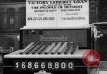 Image of huge facsimile Burroughs adding machine Detroit Michigan USA, 1919, second 20 stock footage video 65675048764