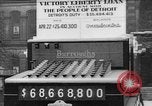 Image of huge facsimile Burroughs adding machine Detroit Michigan USA, 1919, second 22 stock footage video 65675048764