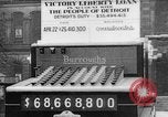 Image of huge facsimile Burroughs adding machine Detroit Michigan USA, 1919, second 23 stock footage video 65675048764