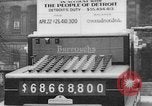 Image of huge facsimile Burroughs adding machine Detroit Michigan USA, 1919, second 25 stock footage video 65675048764