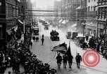 Image of Liberty Bond Drive parade on city street Philadelphia Pennsylvania USA, 1918, second 9 stock footage video 65675048765