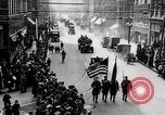 Image of Liberty Bond Drive parade on city street Philadelphia Pennsylvania USA, 1918, second 10 stock footage video 65675048765