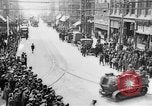 Image of Liberty Bond Drive parade on city street Philadelphia Pennsylvania USA, 1918, second 23 stock footage video 65675048765