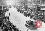 Image of Liberty Bond Drive parade on city street Philadelphia Pennsylvania USA, 1918, second 24 stock footage video 65675048765