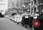 Image of Liberty Bond parade in city Philadelphia Pennsylvania USA, 1918, second 23 stock footage video 65675048766