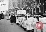 Image of Liberty Bond parade in city Philadelphia Pennsylvania USA, 1918, second 28 stock footage video 65675048766
