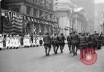 Image of Liberty Bond parade in city Philadelphia Pennsylvania USA, 1918, second 46 stock footage video 65675048766