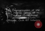Image of Private Thomas C Neibaur United States USA, 1918, second 10 stock footage video 65675048769