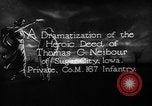 Image of Private Thomas C Neibaur United States USA, 1918, second 11 stock footage video 65675048769