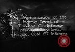 Image of Private Thomas C Neibaur United States USA, 1918, second 12 stock footage video 65675048769