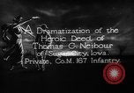 Image of Private Thomas C Neibaur United States USA, 1918, second 19 stock footage video 65675048769