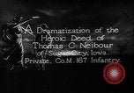 Image of Private Thomas C Neibaur United States USA, 1918, second 23 stock footage video 65675048769