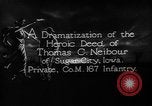 Image of Private Thomas C Neibaur United States USA, 1918, second 24 stock footage video 65675048769