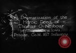 Image of Private Thomas C Neibaur United States USA, 1918, second 28 stock footage video 65675048769