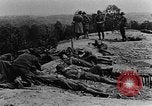 Standbild USA Artillerie europäische Theater, 1918, aus Sekunde 53 historischem Filmmaterial Videoclip 65675048775