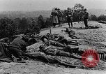 Standbild USA Artillerie europäische Theater, 1918, aus Sekunde 54 historischem Filmmaterial Videoclip 65675048775