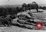 Standbild USA Artillerie europäische Theater, 1918, aus Sekunde 55 historischem Filmmaterial Videoclip 65675048775