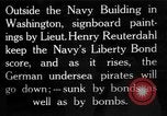 Image of Navy billboard promoting 4th Liberty Loan Washington DC USA, 1918, second 46 stock footage video 65675048784