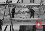 Image of Navy billboard promoting 4th Liberty Loan Washington DC USA, 1918, second 60 stock footage video 65675048784