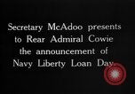 Immagine di Segretario McAdoo Washington DC USA, 1918, secondo 8 filmato di repertorio 65675048785